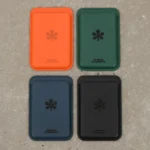 MagSafe-кардхолдер Chestnut зі штучної шкіри з київським гравіюванням, 4 кольори, Kyiv Digital